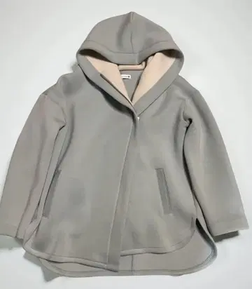 미사용 Bou Jeloud 바이컬러 본딩 코트 민트