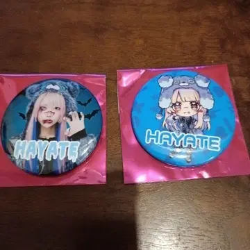 #러브시크 RINDO PUS in 하라주쿠 할로윈 하야테 캔뱃지 세트