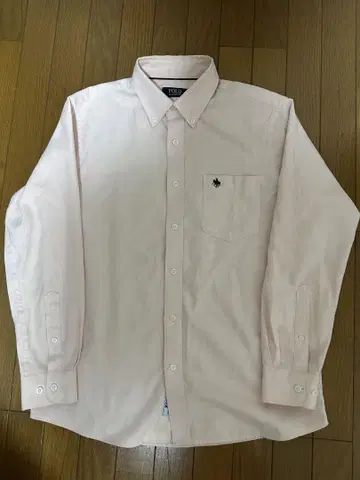 Polo 핑크 버튼 다운 셔츠