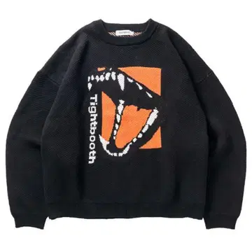 TIGHTBOOTH BITE KNIT SWEATER M