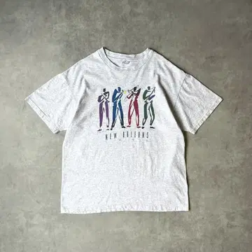 90s Hanes T셔츠 New Orleans