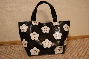 MARY QUANT 꽃무늬 토트백