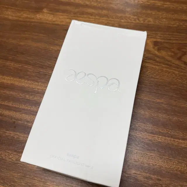 에스파 공식 응원봉 ver2 새상품팝니다!