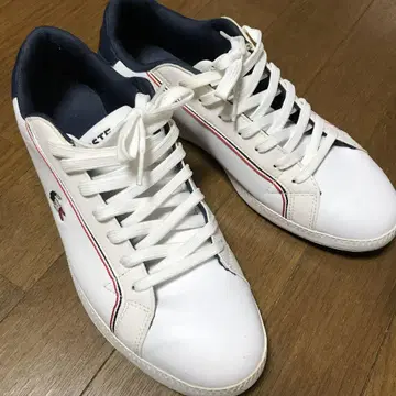 Lacoste 화이트/네이비 스니커즈