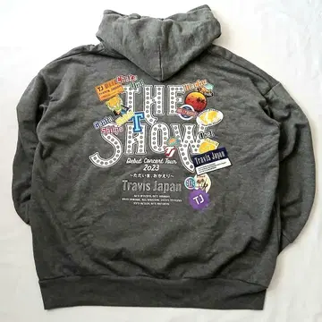 새상품급 TravisJapan The show 후디 후드티