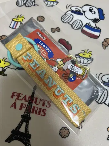 PEANUTS 스누피 자수 택