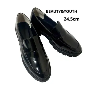 [ BEAUTY&YOUTH ] 우천 겸용 플랫폼 로퍼 컨디션 최상