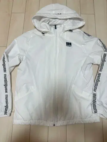 ENVOY Primeflex 기모 안감 부착 스트레치 블루종 화이트