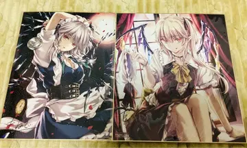 동방 project 색지 모네티 플랑도르 스칼렛 이자요이 사쿠야