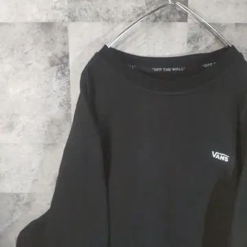 VANS 맨투맨 트레이닝복 블랙 L A19,21