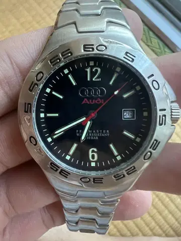 Audi 손목시계 쿼츠 10기압 방수