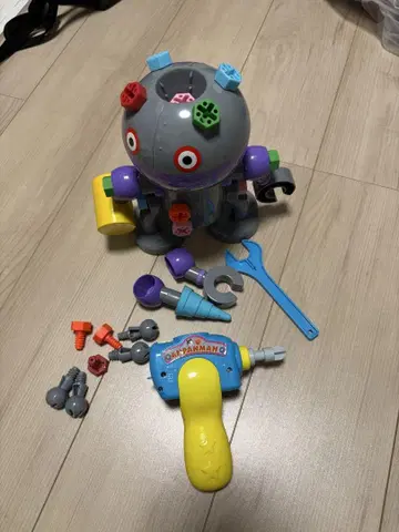 호빵맨 DIY 로봇 세트 움직여라 나사나사 다다단