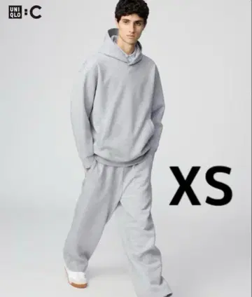 [ 새상품 ] UNIQLO C 맨투맨 와이드 팬츠 XS