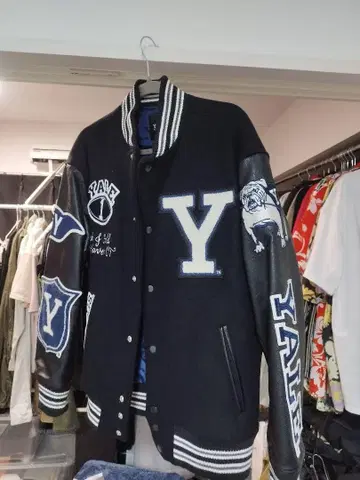 Yale University 바시티 자켓 M 사이즈