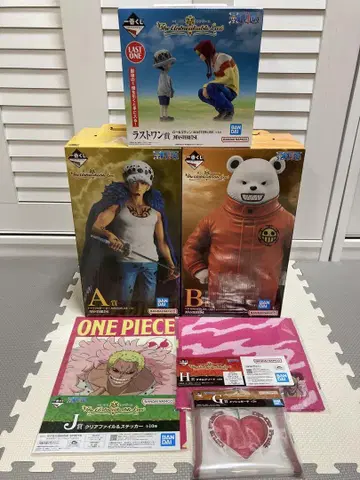 제일복권 원피스 라스트 원상, A상, B상, 하위상 세트
