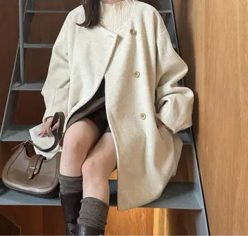 apres jour clair 코쿤 코트 아이보리