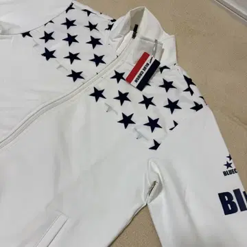 택 포함 미사용 새상품 BLUE CRUSH 스타 패턴 자켓 L 사이즈