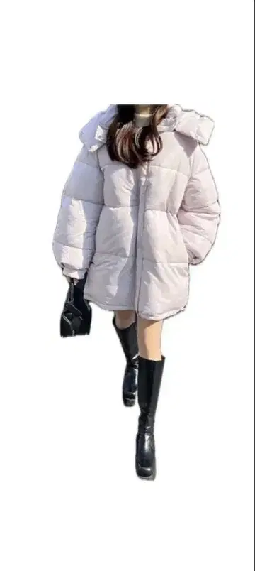 시착만 한 상품 그레일 후드 부착 다운 자켓
