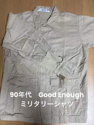 90년대 초기 굿이너프 밀리터리 셔츠