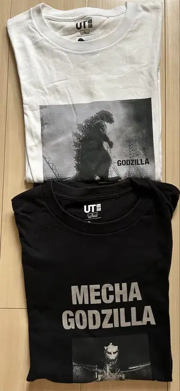 UT 메카고질라 T셔츠 2장 세트 L