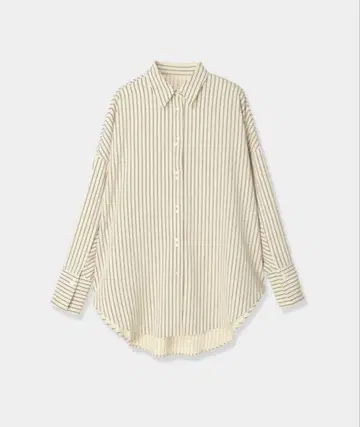 louren slitsleeve over shirts stripe