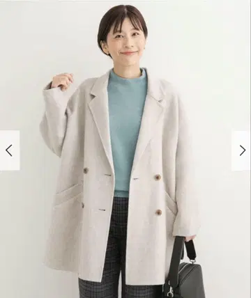 어반 리서치 도어스 울 리버 테일러드 코트