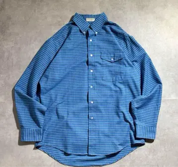 L.L.Bean 체크 무늬 긴팔 셔츠 made in USA