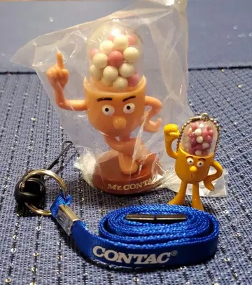 Mr. CONTAC 스트랩 포함 피규어 2세트