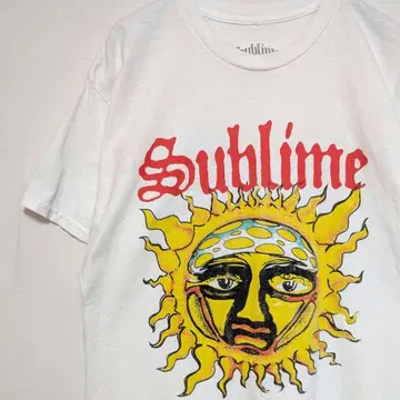 Sublime 서브라임 선 디자인 밴딩 T셔츠 카피라이트 있음