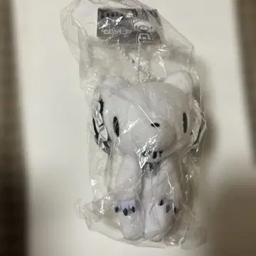 그루미 봉제 인형 마스코트 키링 보닛 화이트 화이트