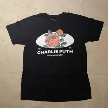 [ 새상품급 ] Charlie Puth 2024 티셔츠 아시아 투어