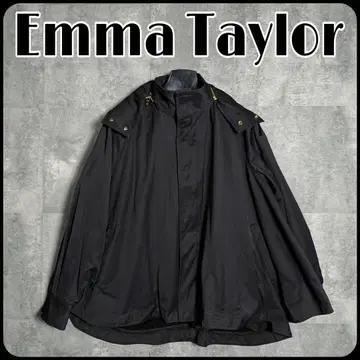 Emma Taylor 3WAY 플레어 마운틴 후드티 블랙