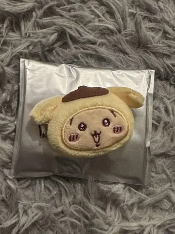 [새상품] 산리오 치이카와 시크릿 헤어 클립 토끼 폼폼푸딩
