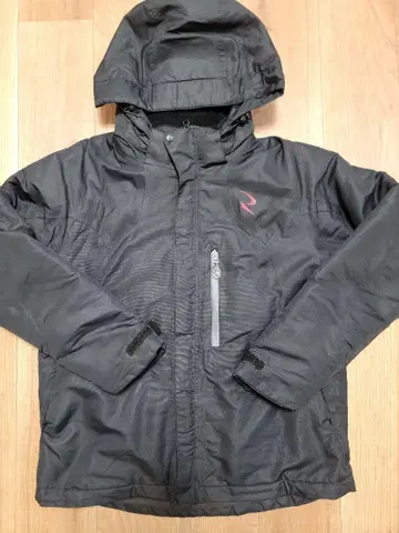 Real Method 블랙 다운 자켓 포인트 오리지널