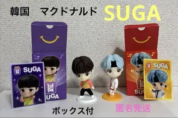 BTS 맥도날드 SUGA 피규어 TinyTAN 2종 세트 박스