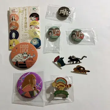지브리 스즈키 토시오와 지브리전 고양이 버스 핀 배지 자수 브로치