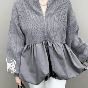 시마무라 tomo 벌룬 가디건