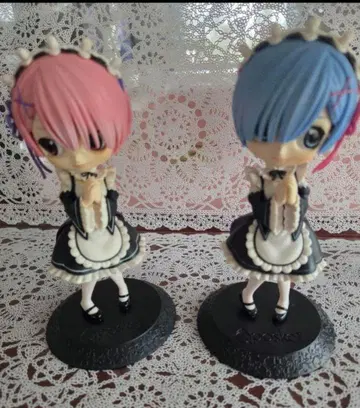 [ 가을 한정 할인 ] 라무 렘 메이드 피규어 세트