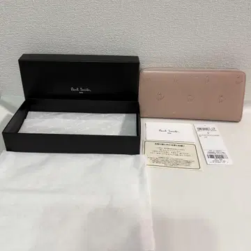 새상품 Paul Smith 캣 두들 장지갑 고양이 핑크 완판템