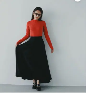 AJUGA. 플레어 롱 스커트 S