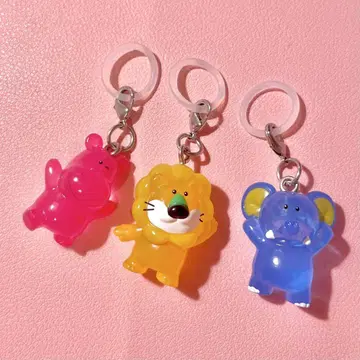 타베코 동물 표시 액세서리 사자 코끼리 하마