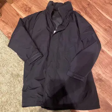 UNIQLO 방풍 패딩 코트 나일론 자켓 블랙 M