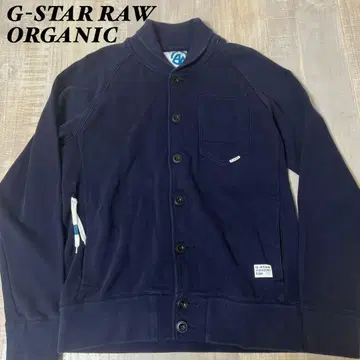 G-STAR RAW ORGANIC 숄카라 맨투맨 자켓