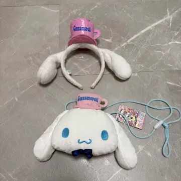 시나모롤 미니백 시나몬 퓨로랜드 머리띠