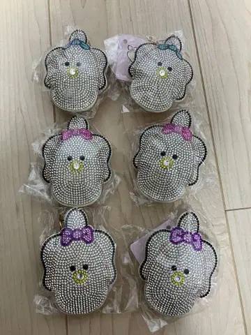 동글동글 눈망울의 생굴 라인스톤 키링 전 3종 x 2세트