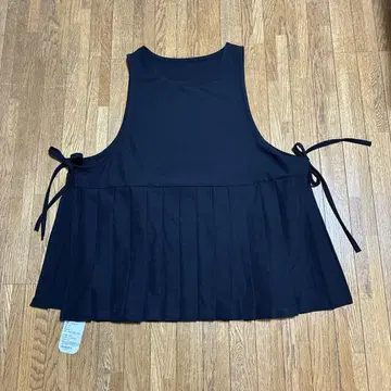 imakokoni 플리츠 리본 베스트