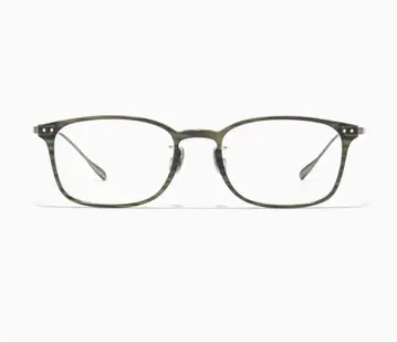 JINS Combination Titanium 안경 무도수 카키