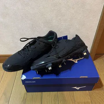 Mizuno 블랙 스파이크 슈즈 27.0cm