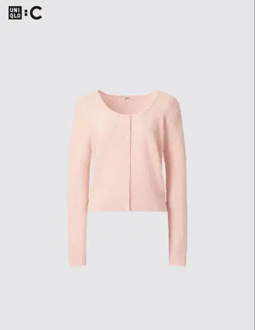 UNIQLO 레이스 라운드넥 숏 가디건