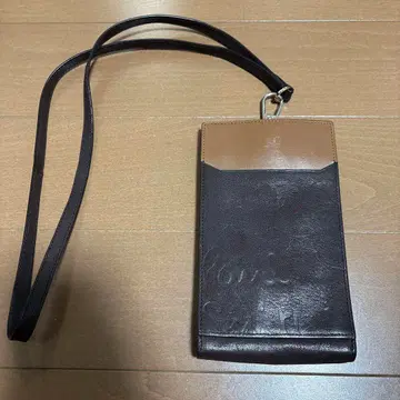 폴 스미스 스마트폰 숄더백 브라운